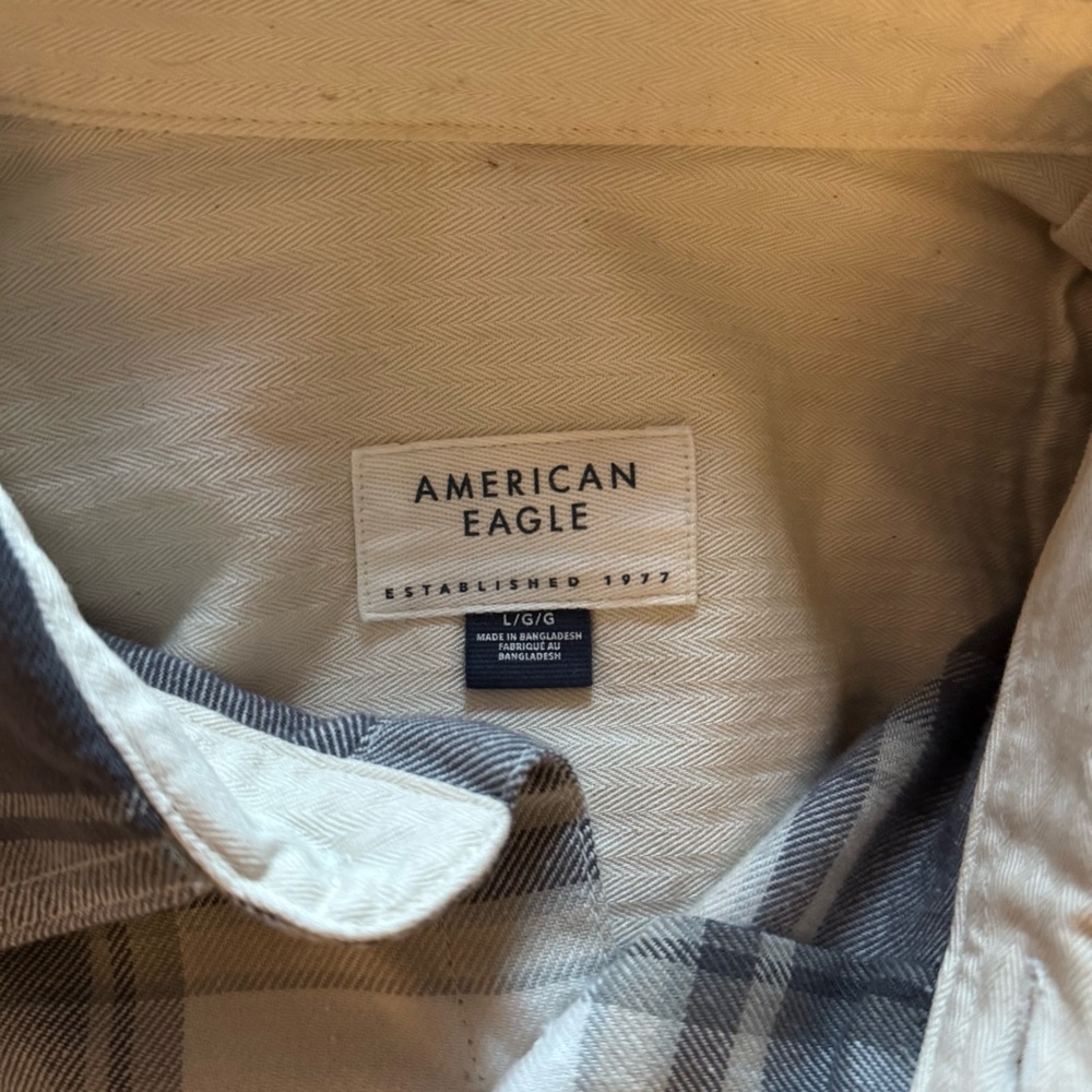 American Eagle Flannel Shirt - Picture 4 of 5